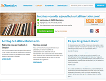 Tablet Screenshot of ladissertation.com